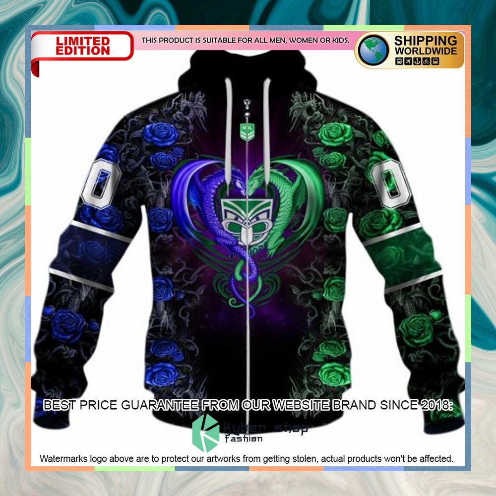 Personalized NRL New Zealand Warriors Rose Dragon Shirt, Hoodie 12 Personalized NRL New Zealand Warriors Rose Dragon Shirt, Hoodie word2