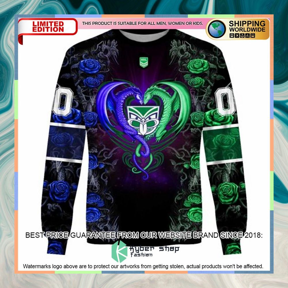 Personalized NRL New Zealand Warriors Rose Dragon Shirt, Hoodie 15 Personalized NRL New Zealand Warriors Rose Dragon Shirt, Hoodie word2