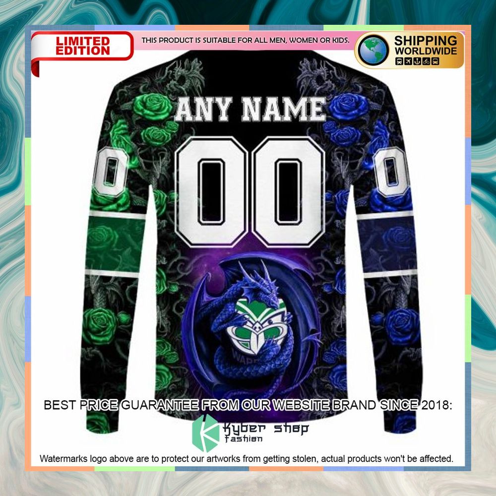 Personalized NRL New Zealand Warriors Rose Dragon Shirt, Hoodie 16 Personalized NRL New Zealand Warriors Rose Dragon Shirt, Hoodie word2