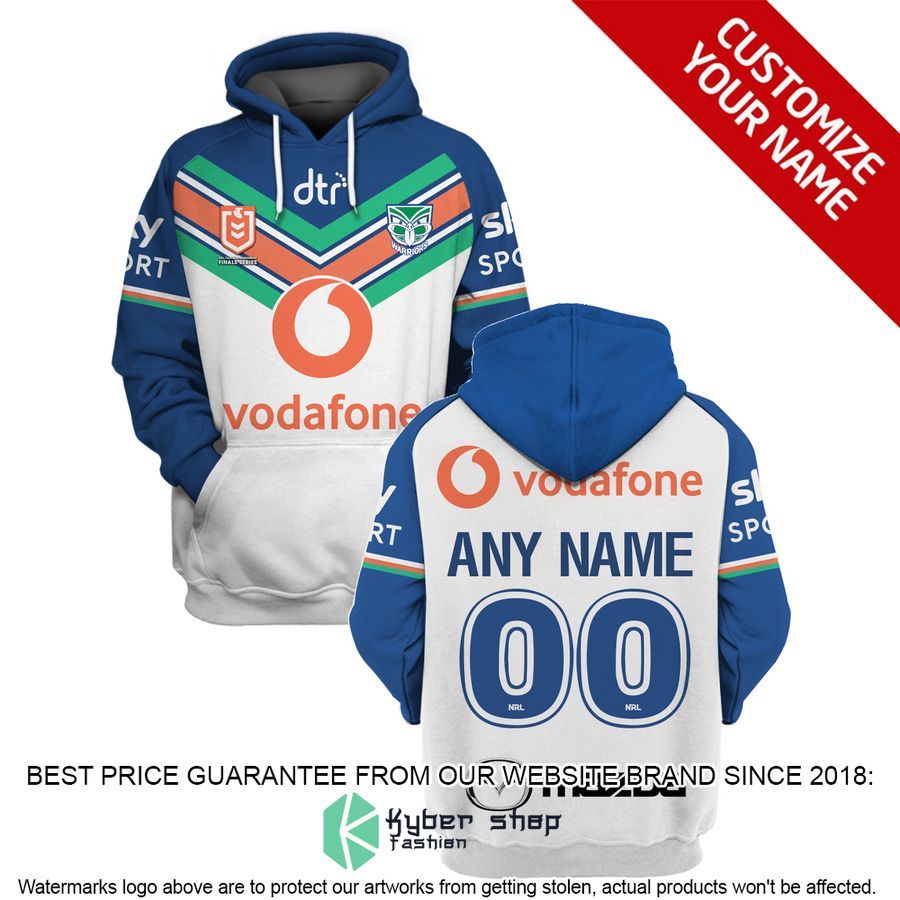 Personalized NRL New Zealand Warriors Vodafone Shirt, Hoodie