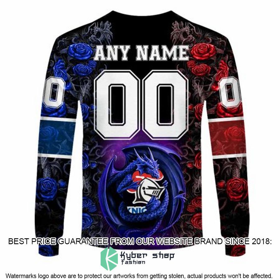 Personalized NRL Newcastle Knights Rose Dragon Shirt, Hoodie 7 Personalized NRL Newcastle Knights Rose Dragon Shirt, Hoodie word3