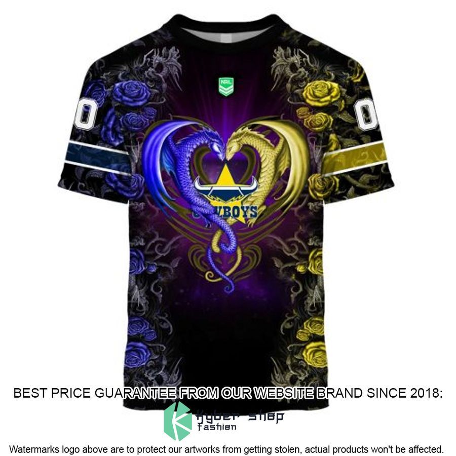 Personalized NRL North Queensland Cowboys Rose Dragon Shirt, Hoodie 8 Personalized NRL North Queensland Cowboys Rose Dragon Shirt, Hoodie word2