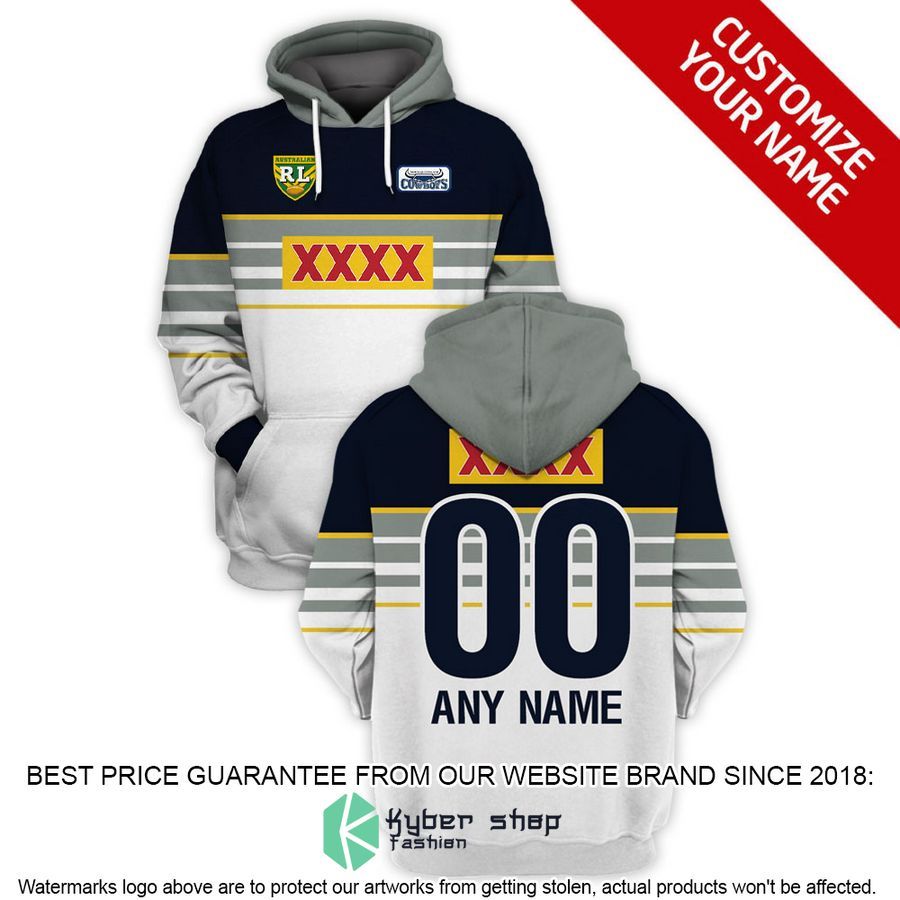 Personalized NRL North Queensland Cowboys Shirt, Hoodie