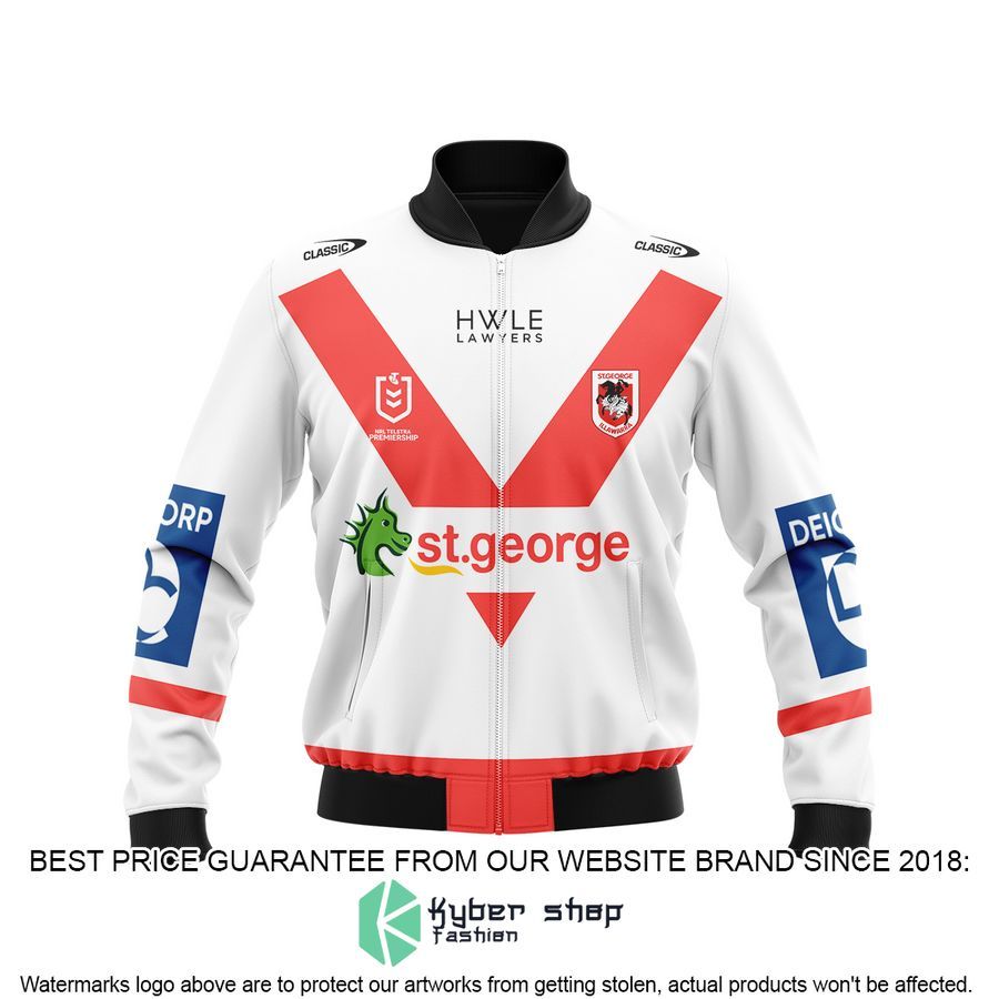 Personalized NRL St. George Illawarra Dragons Bomber Jacket 5 Personalized NRL St. George Illawarra Dragons Bomber Jacket word2