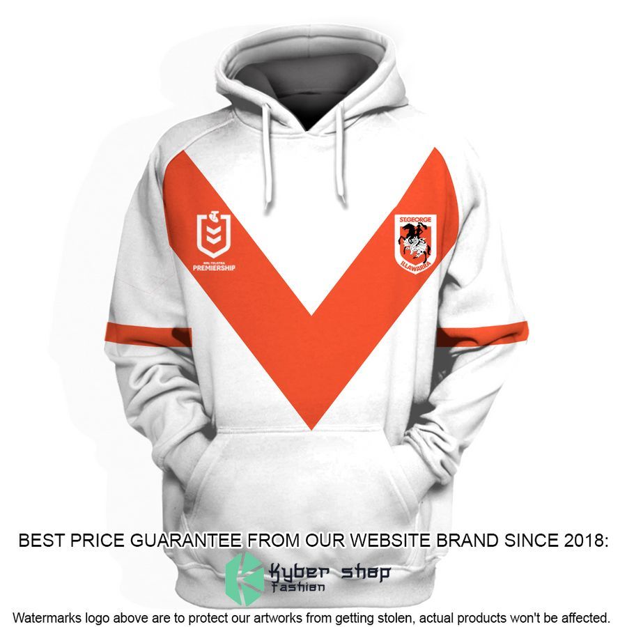 Personalized NRL St. George Illawarra Dragons white Shirt, Hoodie 4 Personalized NRL St. George Illawarra Dragons white Shirt, Hoodie word1