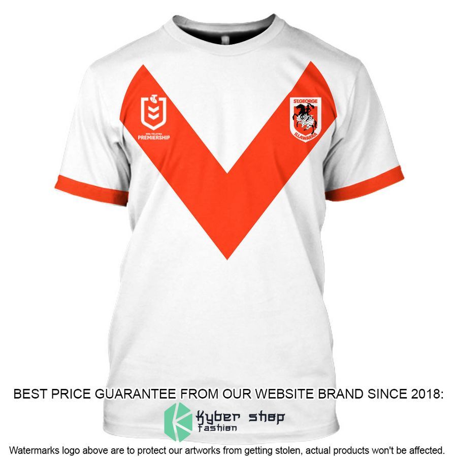 Personalized NRL St. George Illawarra Dragons white Shirt, Hoodie 8 Personalized NRL St. George Illawarra Dragons white Shirt, Hoodie word1