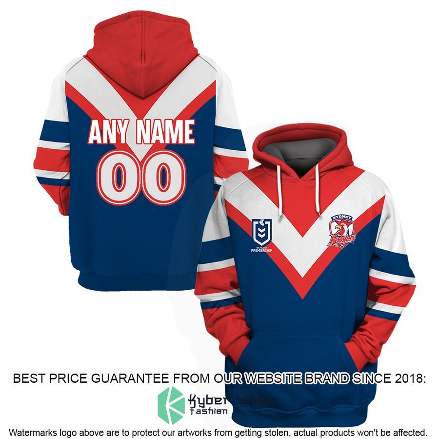 Personalized NRL Sydney Roosters Shirt, Hoodie