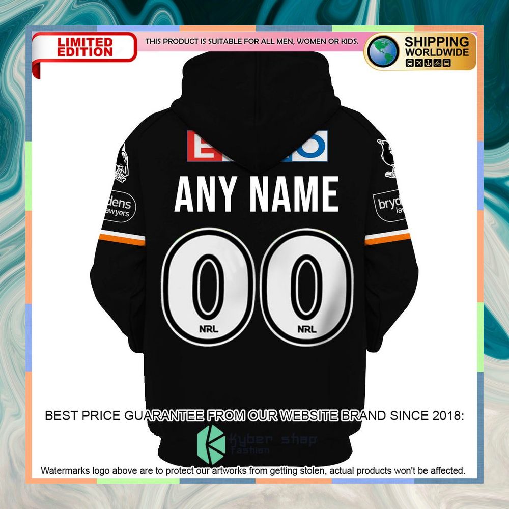 Personalized NRL Wests Tigers black Shirt, Hoodie 14 Personalized NRL Wests Tigers black Shirt, Hoodie word1