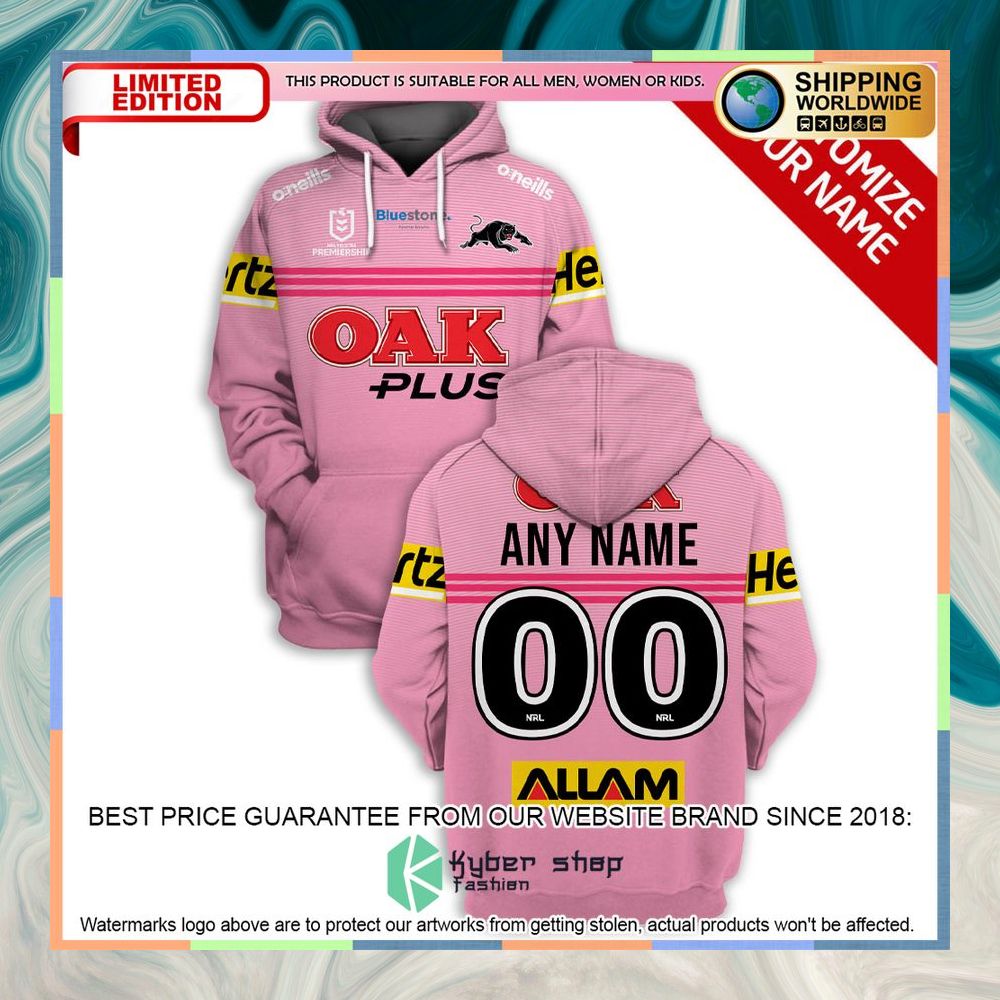 Personalized Penrith Panthers pink Shirt, Hoodie 10 Personalized Penrith Panthers pink Shirt, Hoodie word2