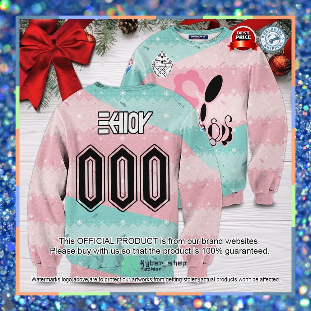 Personalized Poke Fairy Uniform Christmas Sweater 7 Personalized Poke Fairy Uniform Christmas Sweater word1