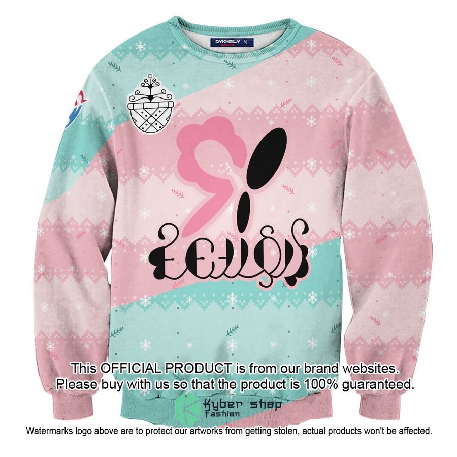 Personalized Poke Fairy Uniform Christmas Sweater 3 Personalized Poke Fairy Uniform Christmas Sweater word1