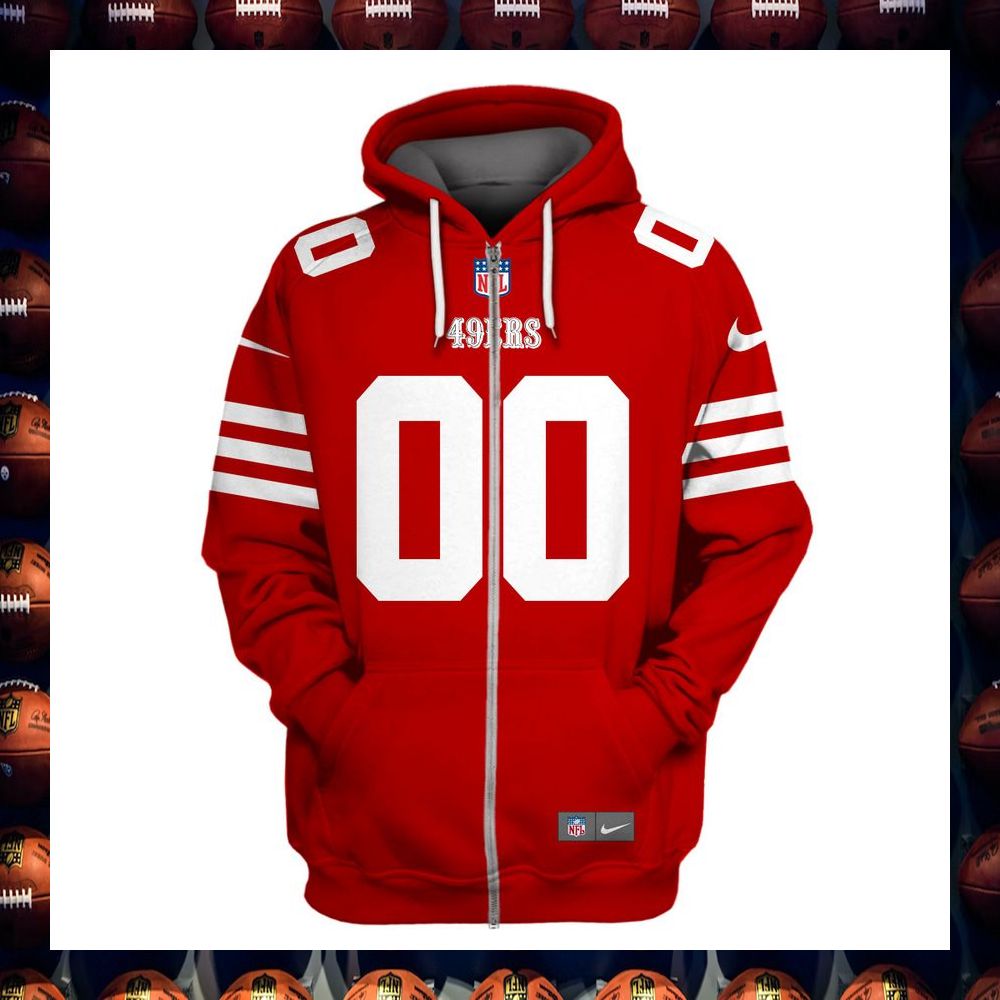 Personalized San Francisco 49ers Red Hoodie, Shirt