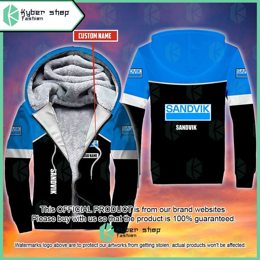 Personalized Sandvik Fleece Hoodie