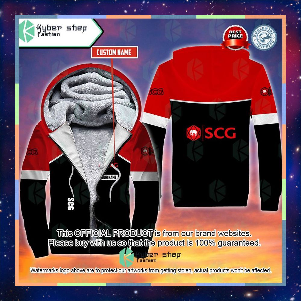 Personalized SCG Fleece Hoodie 3 Personalized SCG Fleece Hoodie word1