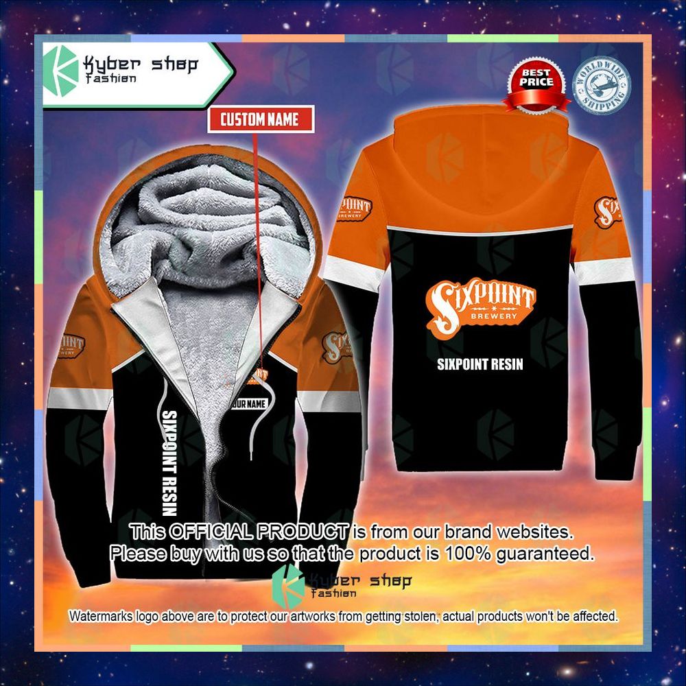 Personalized Sixpoint Resin Fleece Hoodie 3 Personalized Sixpoint Resin Fleece Hoodie word1
