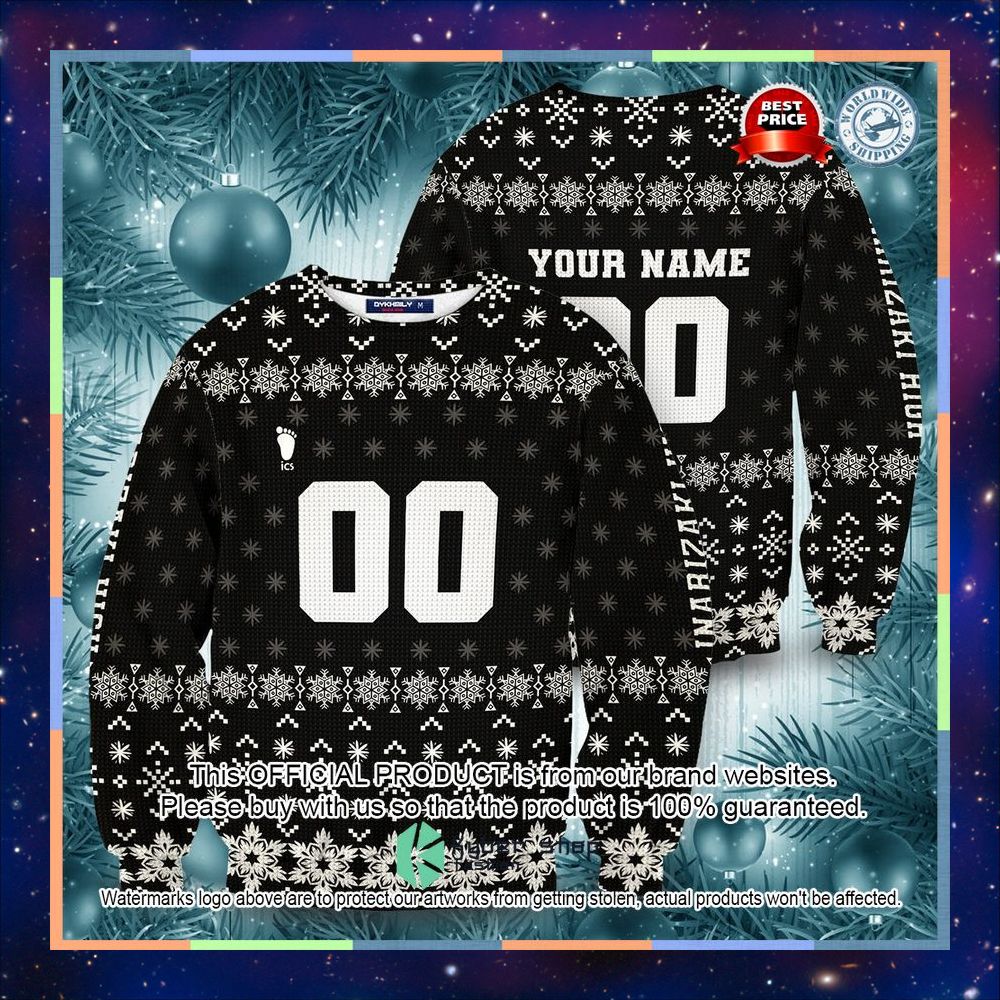Personalized Team Inarizaki Christmas Ugly Sweater 8 Personalized Team Inarizaki Christmas Ugly Sweater word1