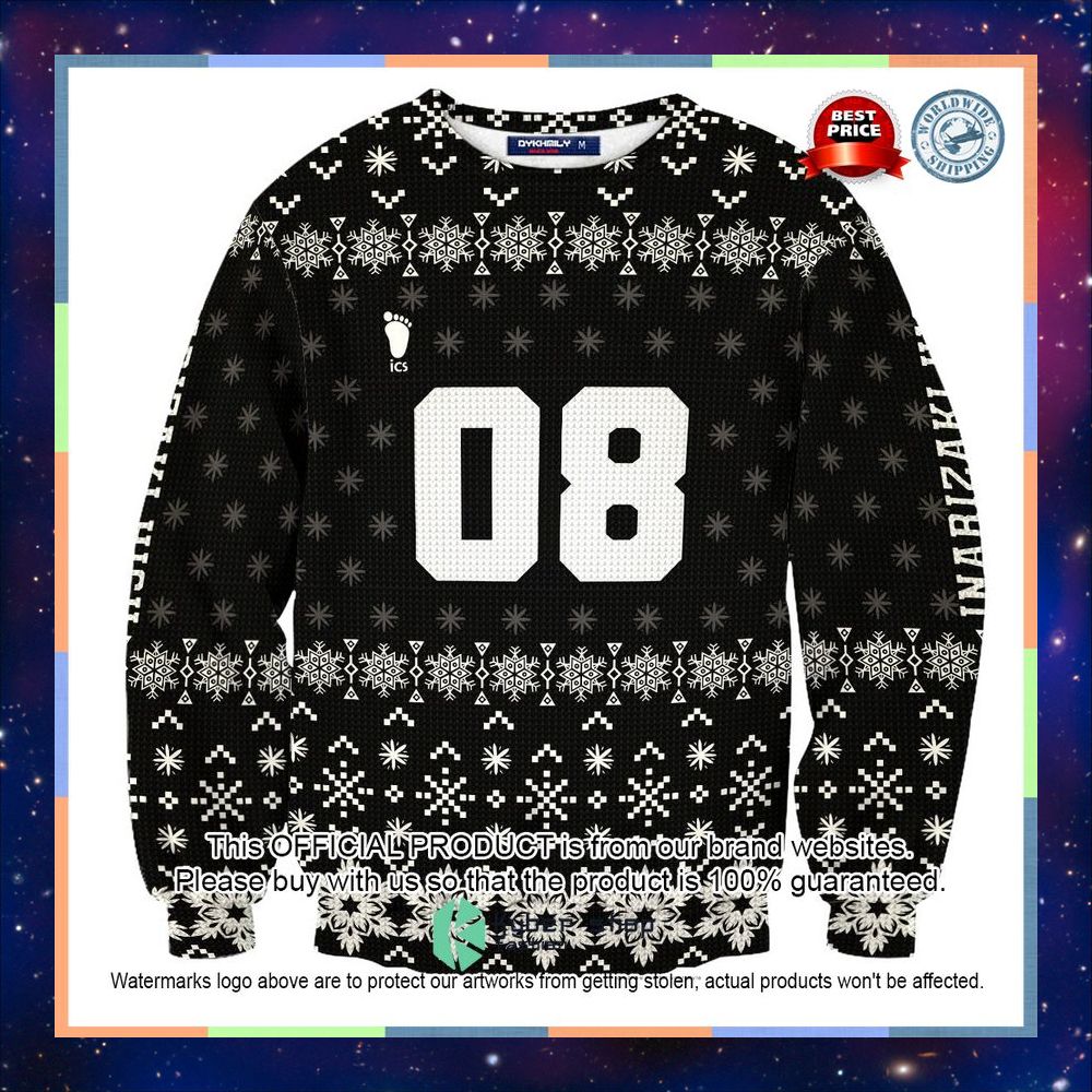 Personalized Team Inarizaki Christmas Ugly Sweater 11 Personalized Team Inarizaki Christmas Ugly Sweater word1