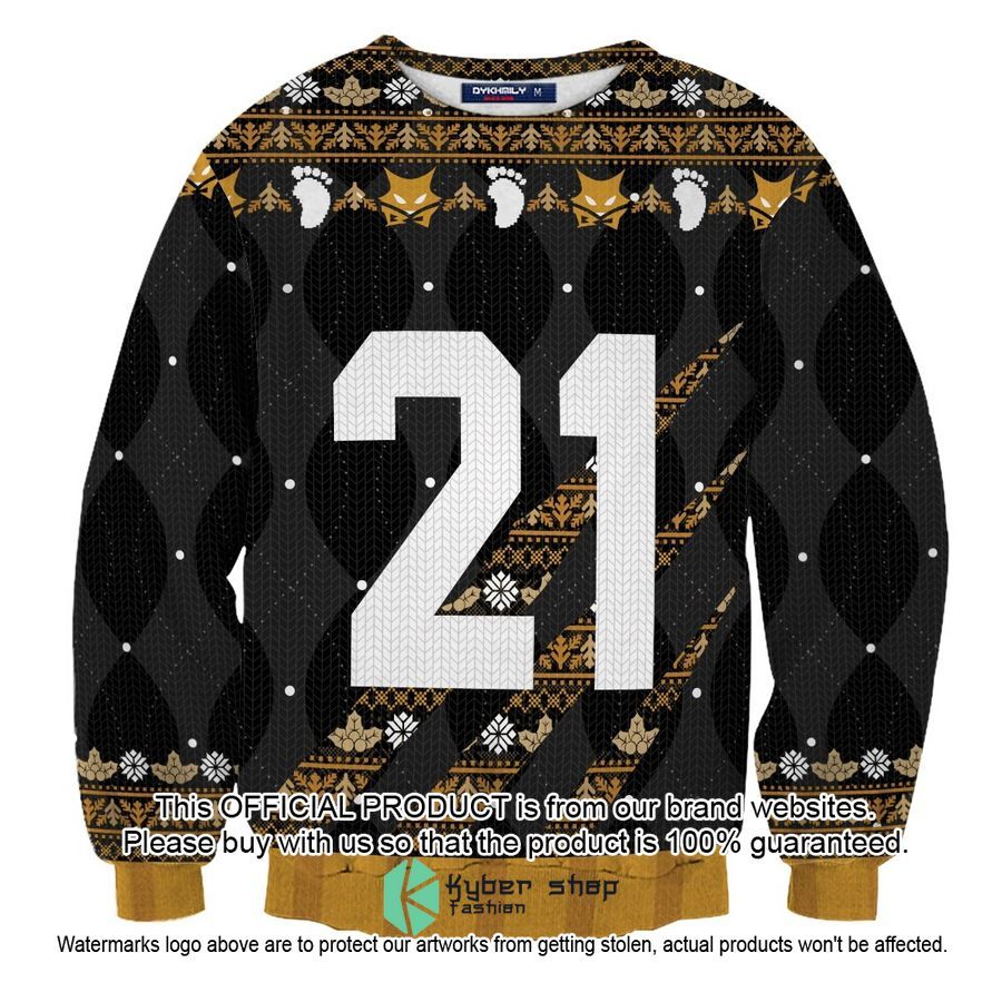 Personalized Team MSBY Black Jackals Haikyu Christmas Sweater 5 Personalized Team MSBY Black Jackals Haikyu Christmas Sweater word3
