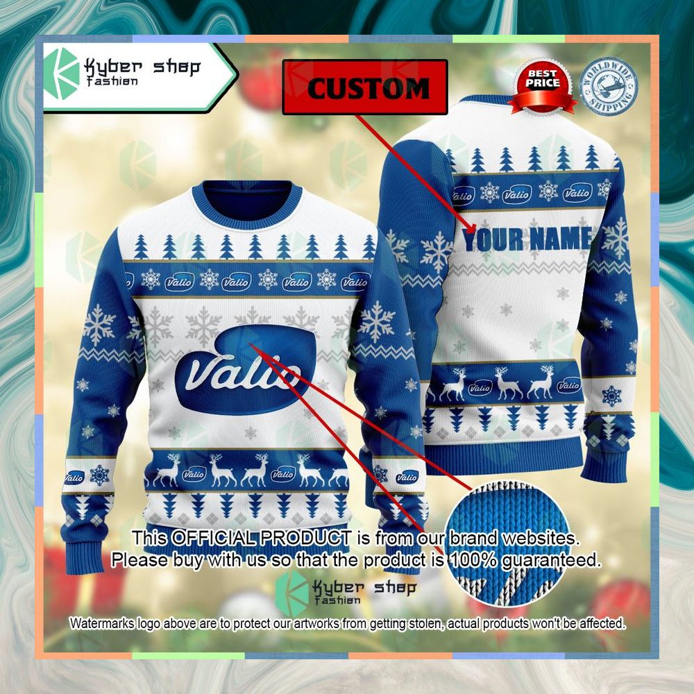 Personalized Valio Ugly Christmas Sweater 6 Personalized Valio Ugly Christmas Sweater word1