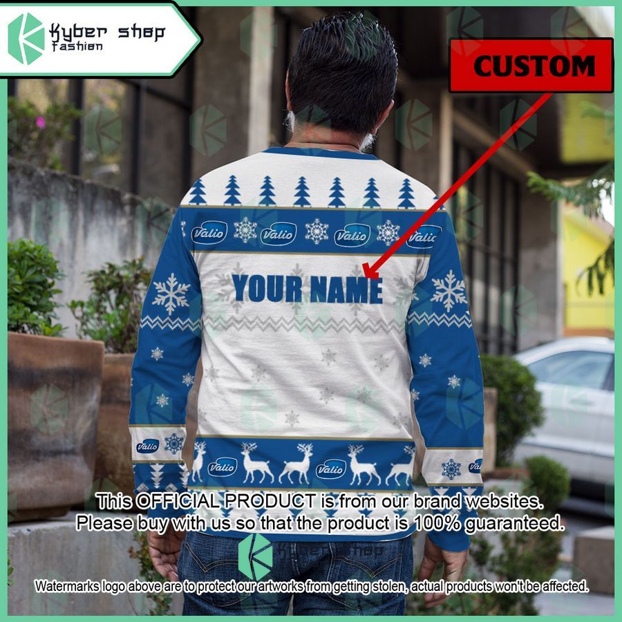 Personalized Valio Ugly Christmas Sweater 3 Personalized Valio Ugly Christmas Sweater word1