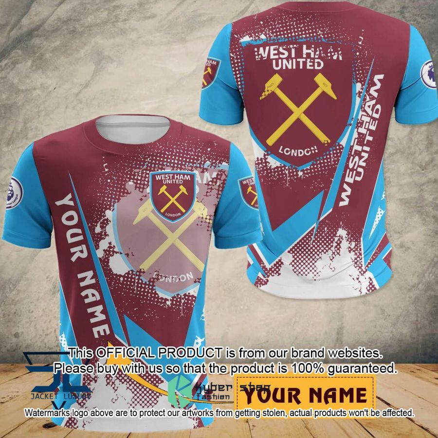 Personalized West Ham United F.C Shirt, Hoodie 5 Personalized West Ham United F.C Shirt, Hoodie word2