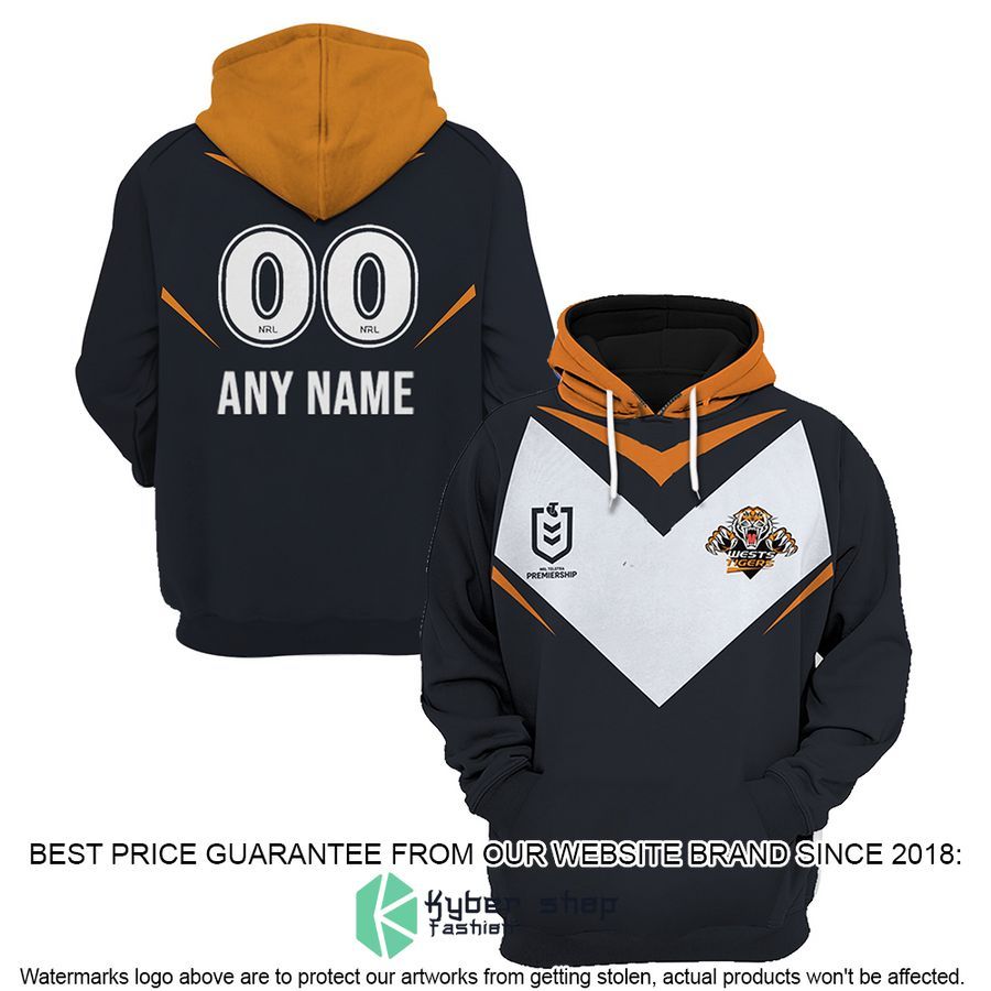 Personalized Wests Tigers logo black Shirt, Hoodie