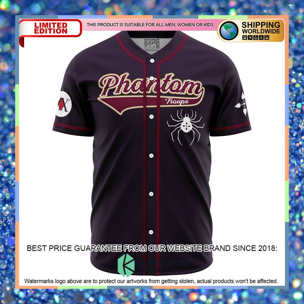 Phantom Troupe Chrollo Hunter X Hunter Baseball Jersey 5 Phantom Troupe Chrollo Hunter X Hunter Baseball Jersey word3