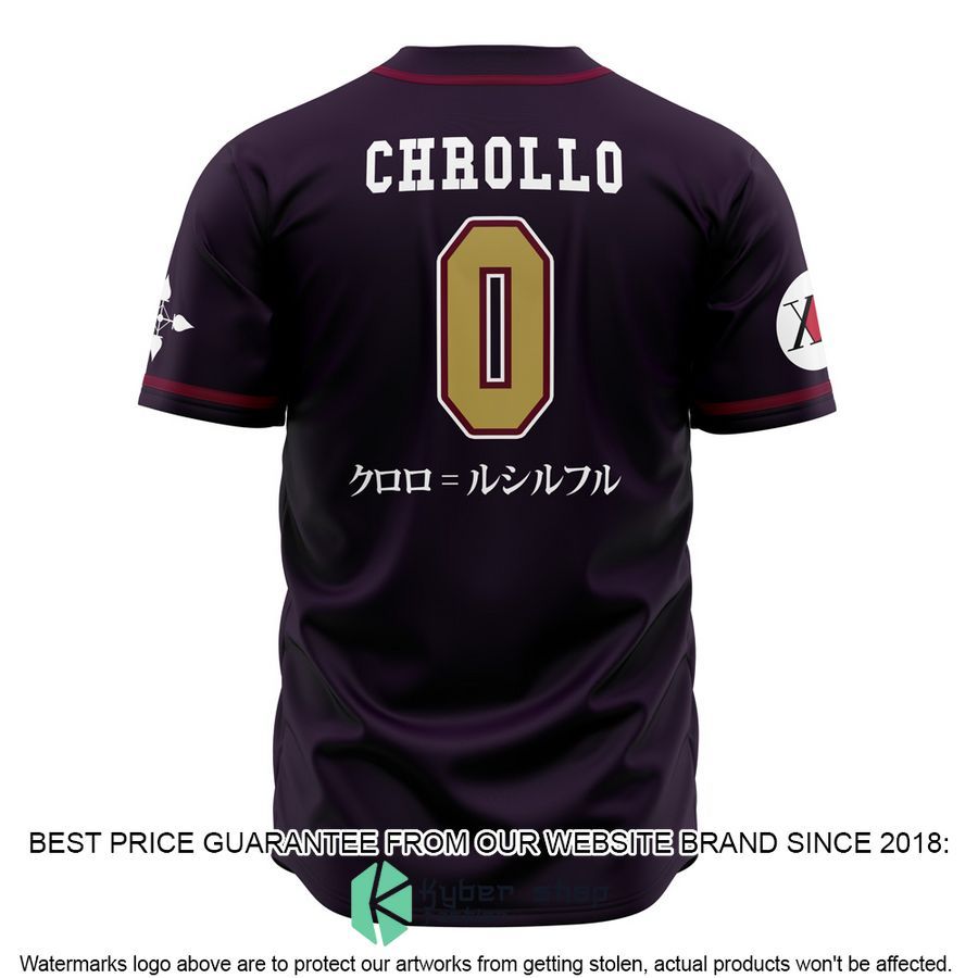 Phantom Troupe Chrollo Hunter X Hunter Baseball Jersey 3 Phantom Troupe Chrollo Hunter X Hunter Baseball Jersey word3