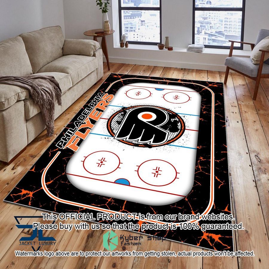 Philadelphia Flyers NHL Rug