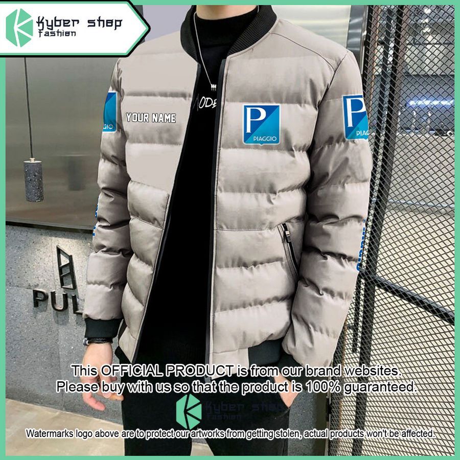 Piaggio Custom Puffer Down Jacket word2