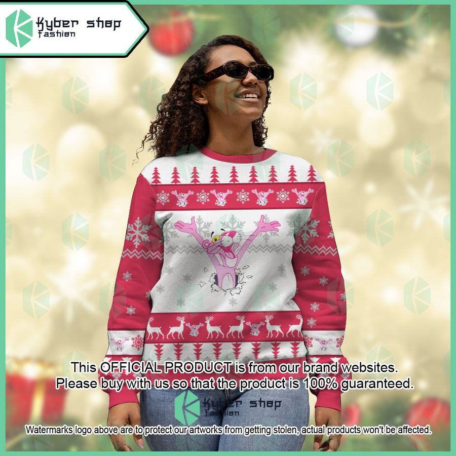 Pink Panther The Pink Panther Show Christmas Sweater 4 Pink Panther The Pink Panther Show Christmas Sweater word3