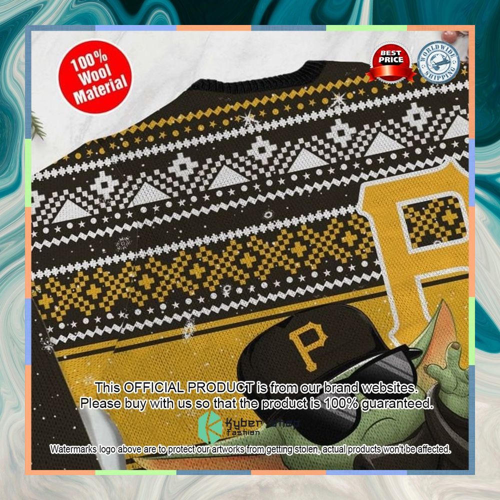 Pittsburgh Pirates Baby Yoda Christmas Sweater 6 Pittsburgh Pirates Baby Yoda Christmas Sweater word2