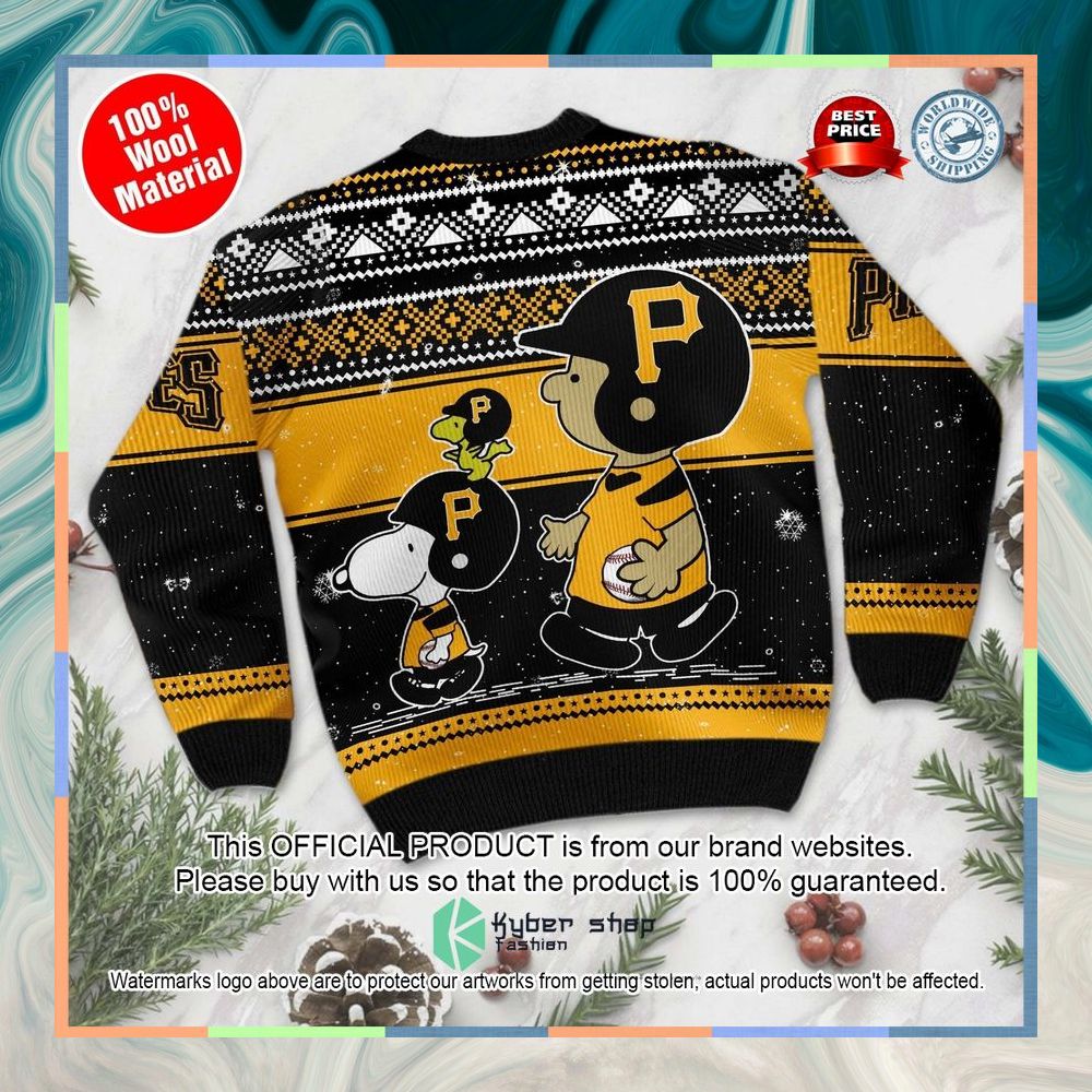Pittsburgh Pirates Charlie Brown Snoopy Wear Football Jersey Christmas Sweater 8 Pittsburgh Pirates Charlie Brown Snoopy Wear Football Jersey Christmas Sweater word1