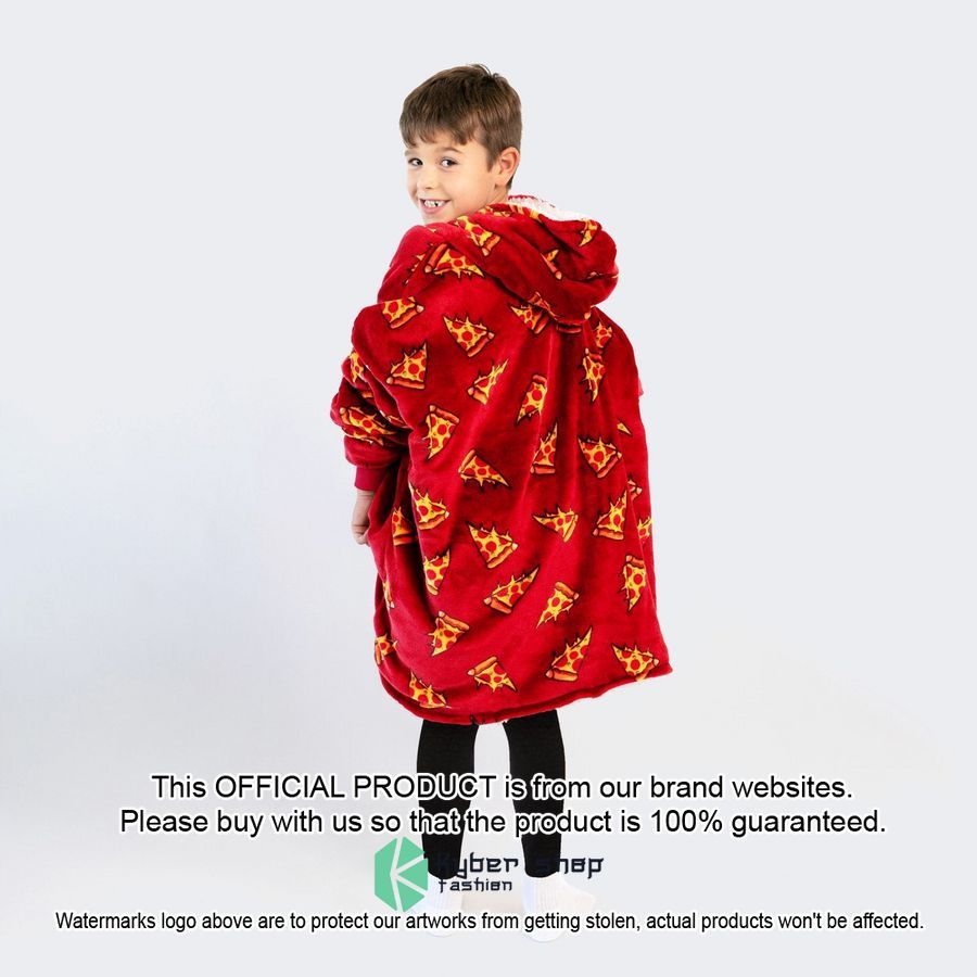 Pizza Kids Oodie Blanket Hoodie