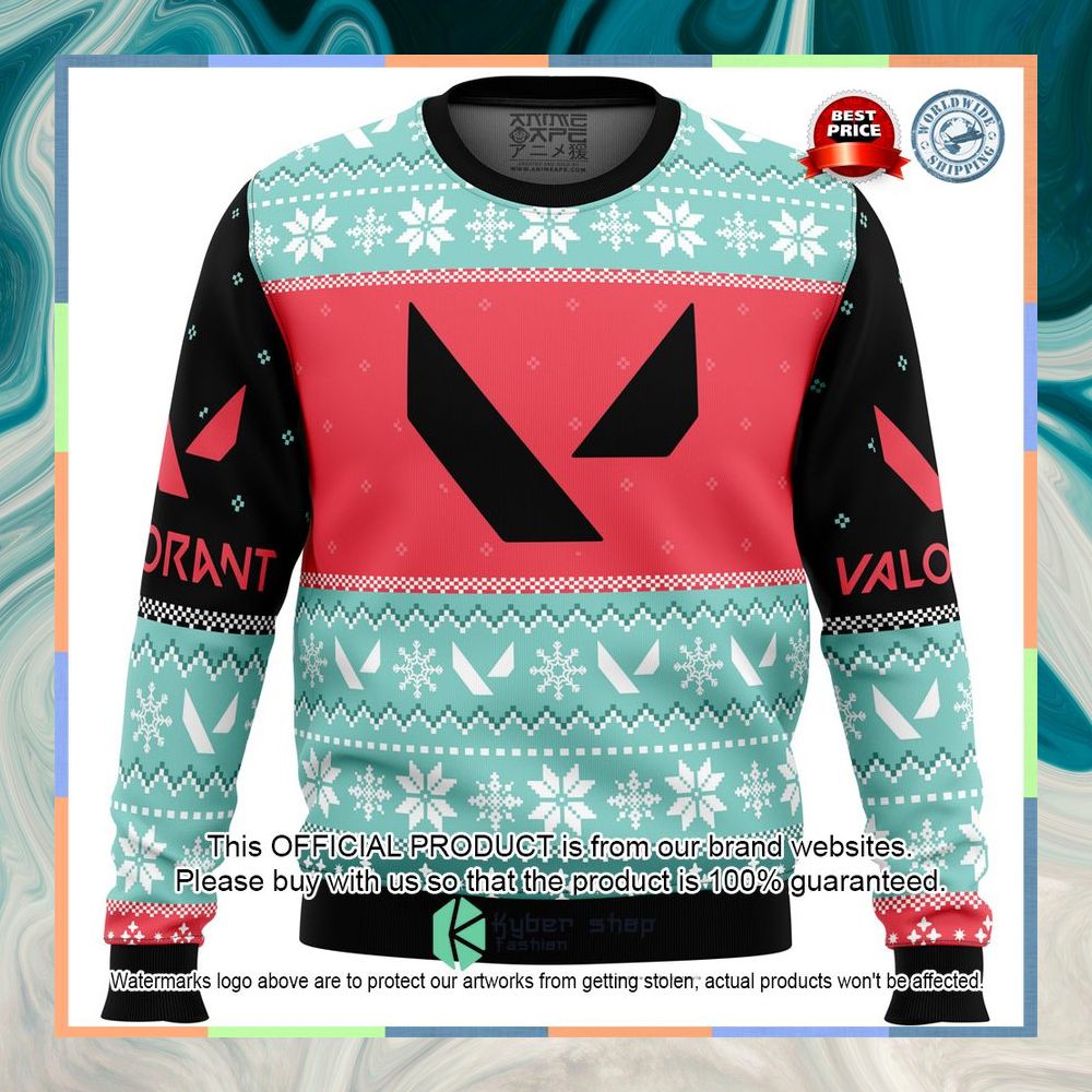 Play As One Valorant Ugly Christmas Sweater 7 Play As One Valorant Ugly Christmas Sweater word2
