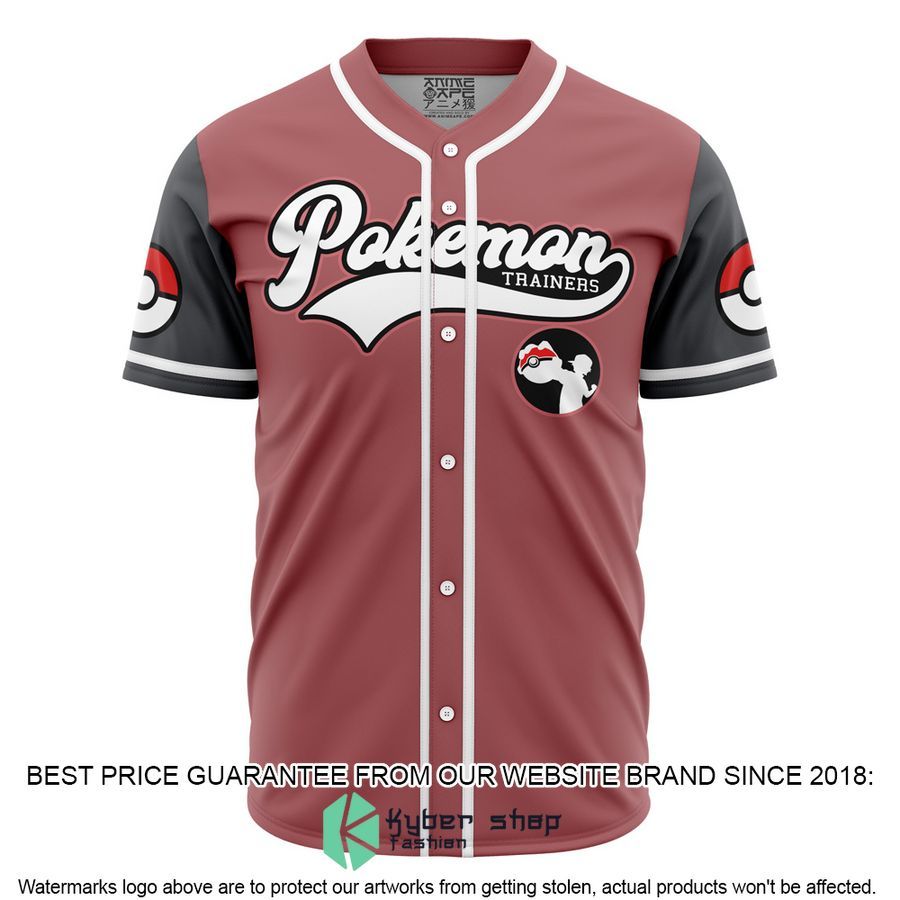 Pokemon Trainers Pokemon Baseball Jersey