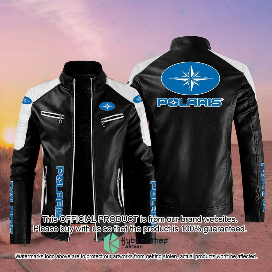 Polaris Motor Block Leather Jacket word1