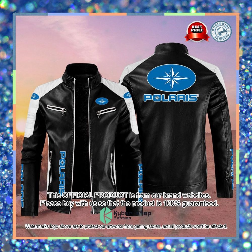 Polaris Motor Block Leather Jacket 4 Polaris Motor Block Leather Jacket word1