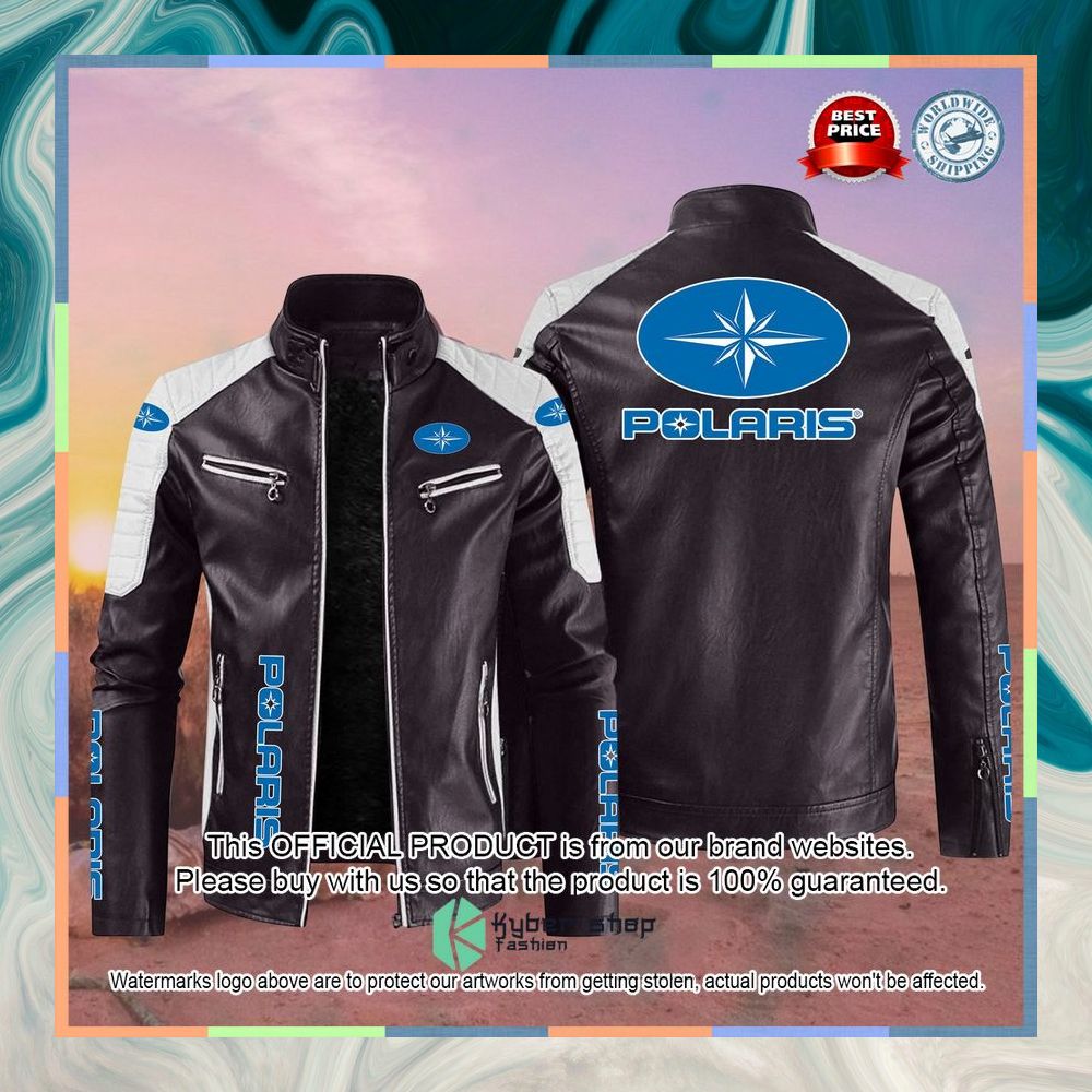 Polaris Motor Block Leather Jacket 6 Polaris Motor Block Leather Jacket word1