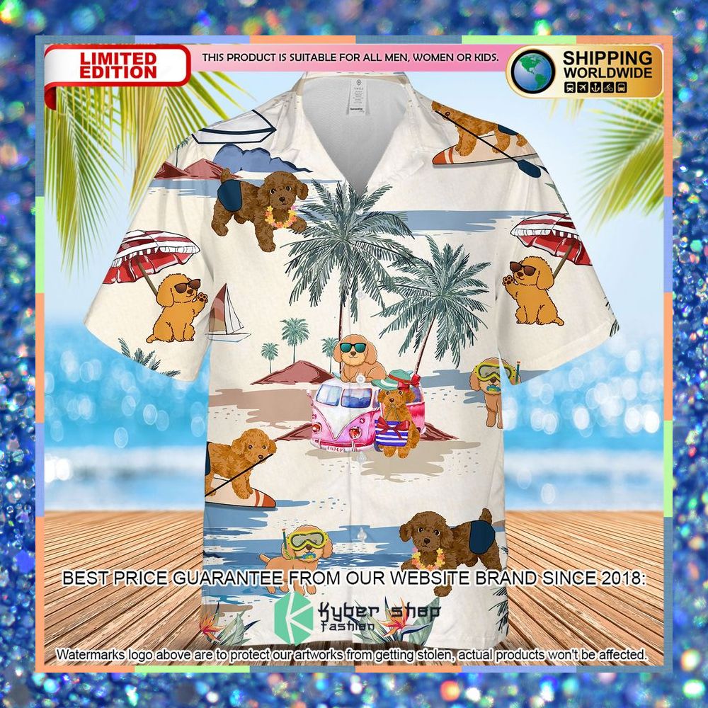 Poodle Toy Summer Beach Hawaiian Shirt 5 Poodle Toy Summer Beach Hawaiian Shirt word1