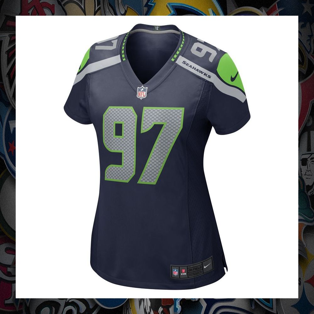 Poona Ford Seattle Seahawks College Navy Football Jersey 6 Poona Ford Seattle Seahawks College Navy Football Jersey word2