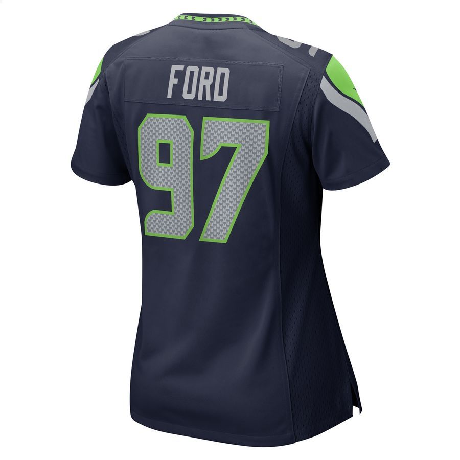 Poona Ford Seattle Seahawks College Navy Football Jersey 3 Poona Ford Seattle Seahawks College Navy Football Jersey word2