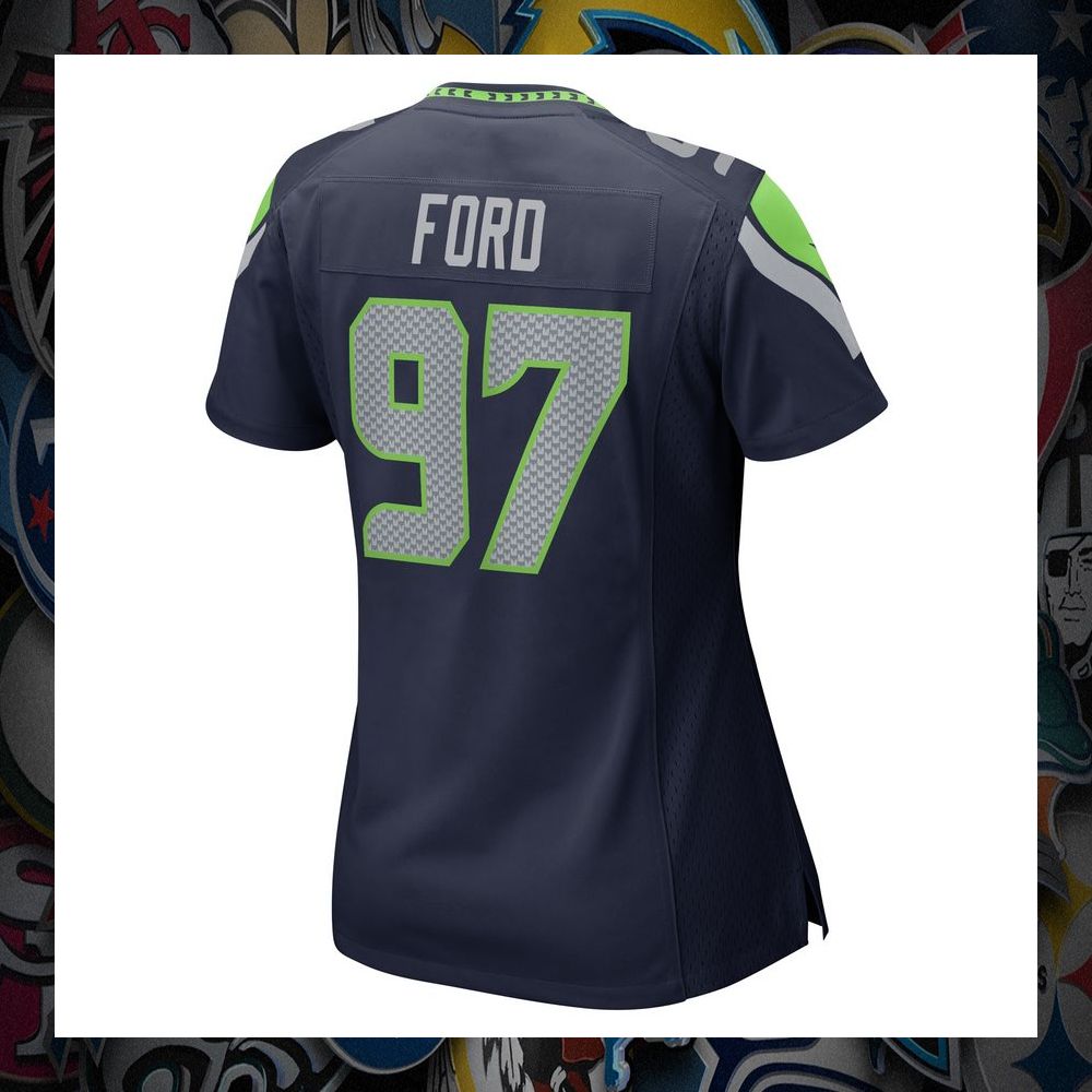 Poona Ford Seattle Seahawks College Navy Football Jersey 7 Poona Ford Seattle Seahawks College Navy Football Jersey word2