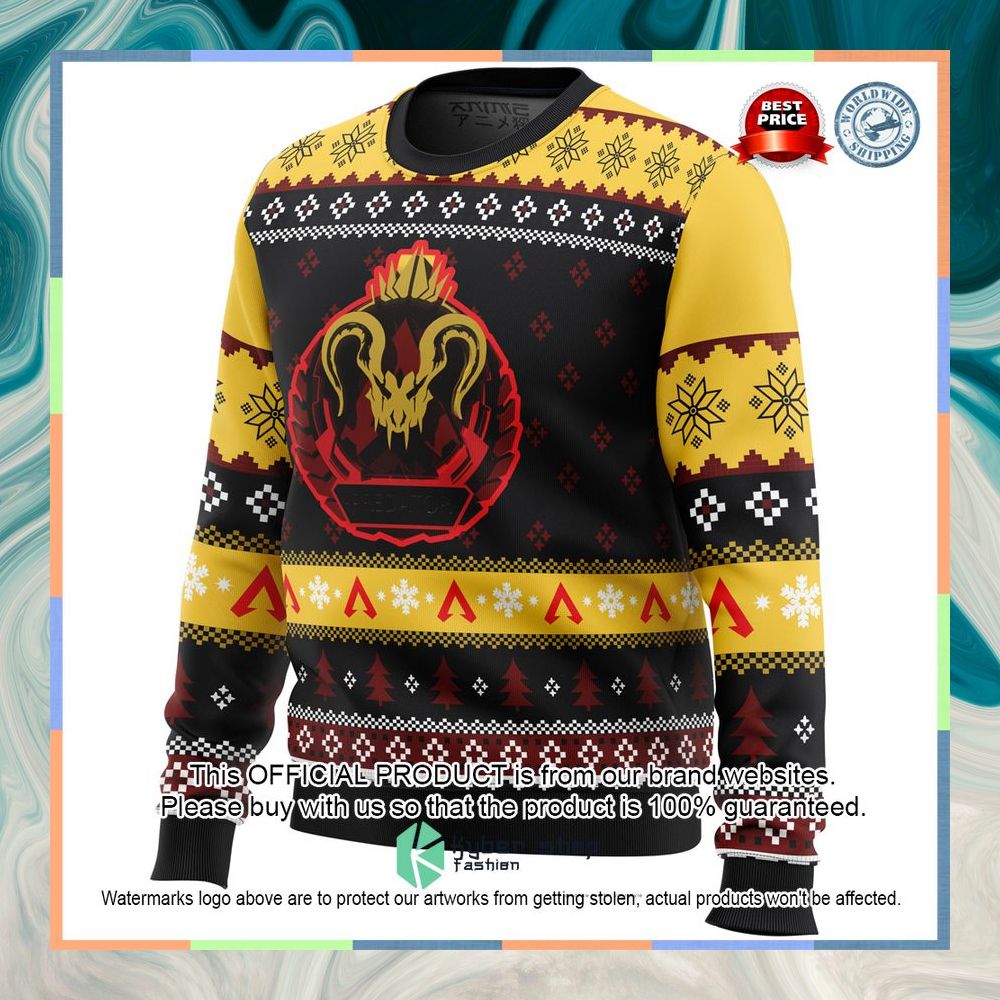 Predator Rank Apex Legends Ugly Christmas Sweater 8 Predator Rank Apex Legends Ugly Christmas Sweater word2