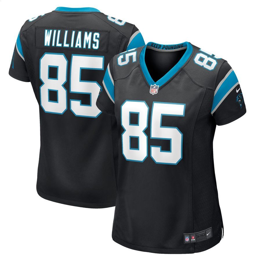 Preston Williams Carolina Panthers Black Football Jersey