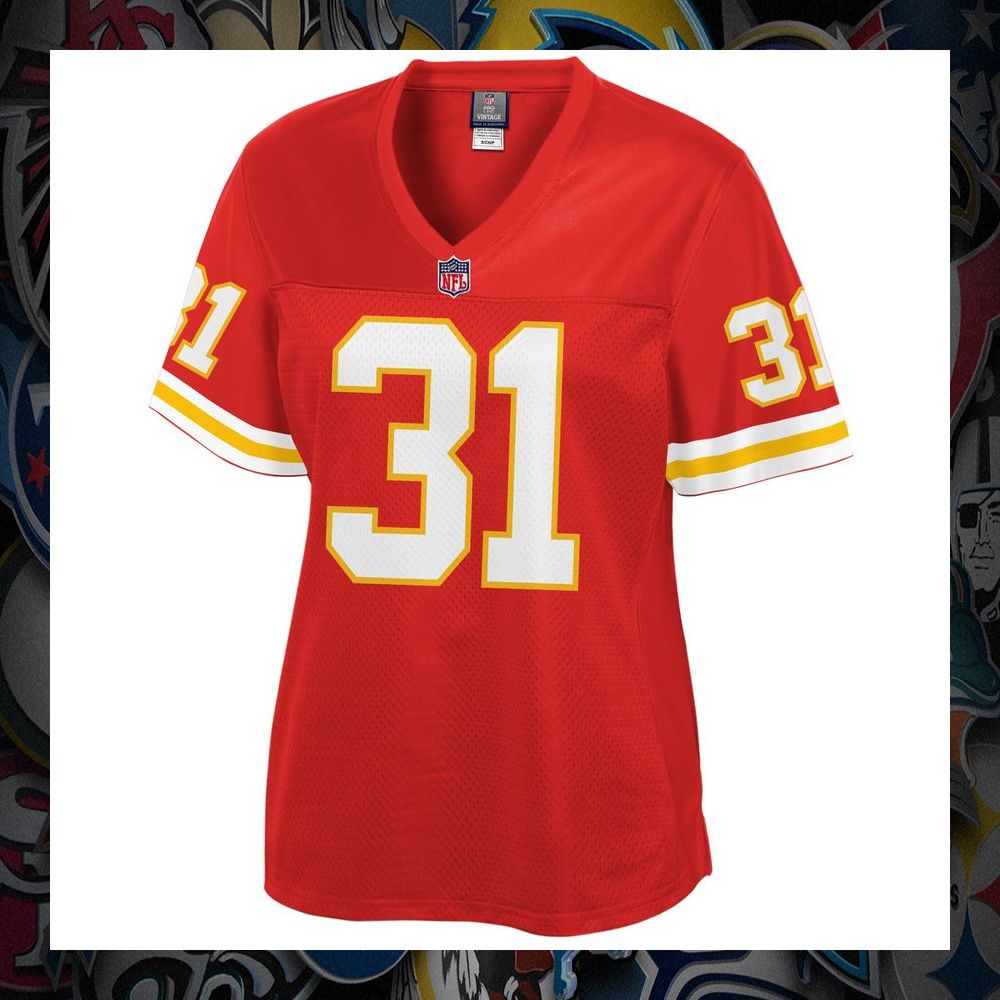 Priest Holmes Kansas City Chiefs NFL Pro Line Retired Red Football Jersey 6 Priest Holmes Kansas City Chiefs NFL Pro Line Retired Red Football Jersey word2