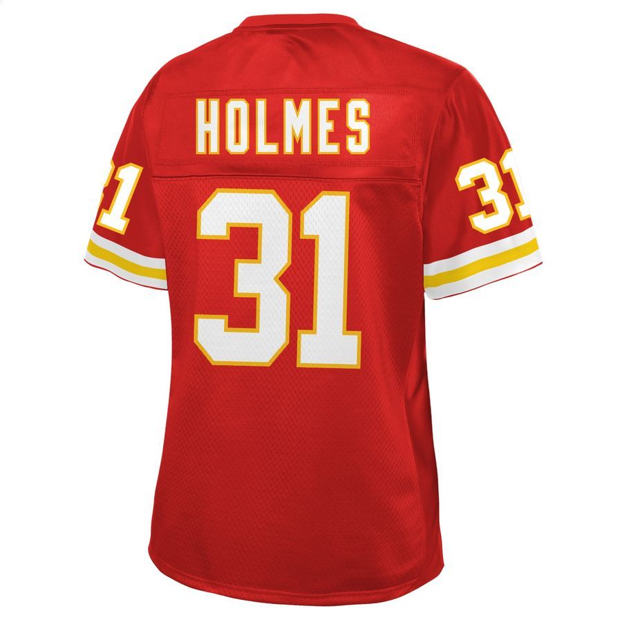 Priest Holmes Kansas City Chiefs NFL Pro Line Retired Red Football Jersey 3 Priest Holmes Kansas City Chiefs NFL Pro Line Retired Red Football Jersey word2