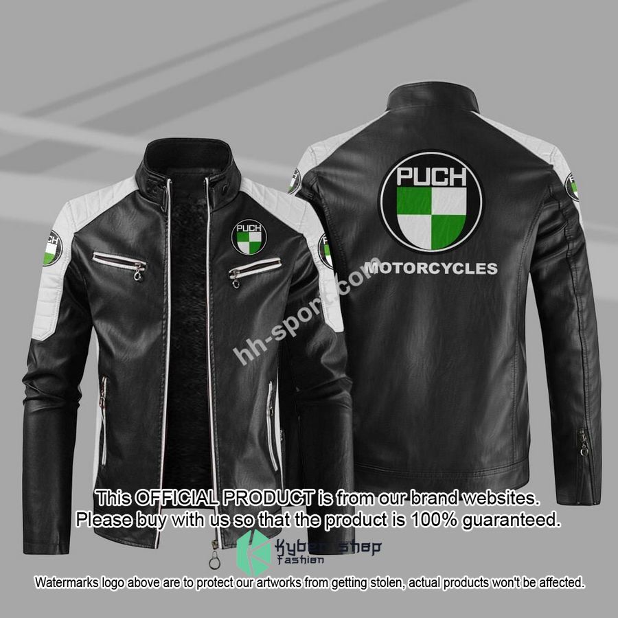 PUCH Motorcycles Motor Leather Jacket word3