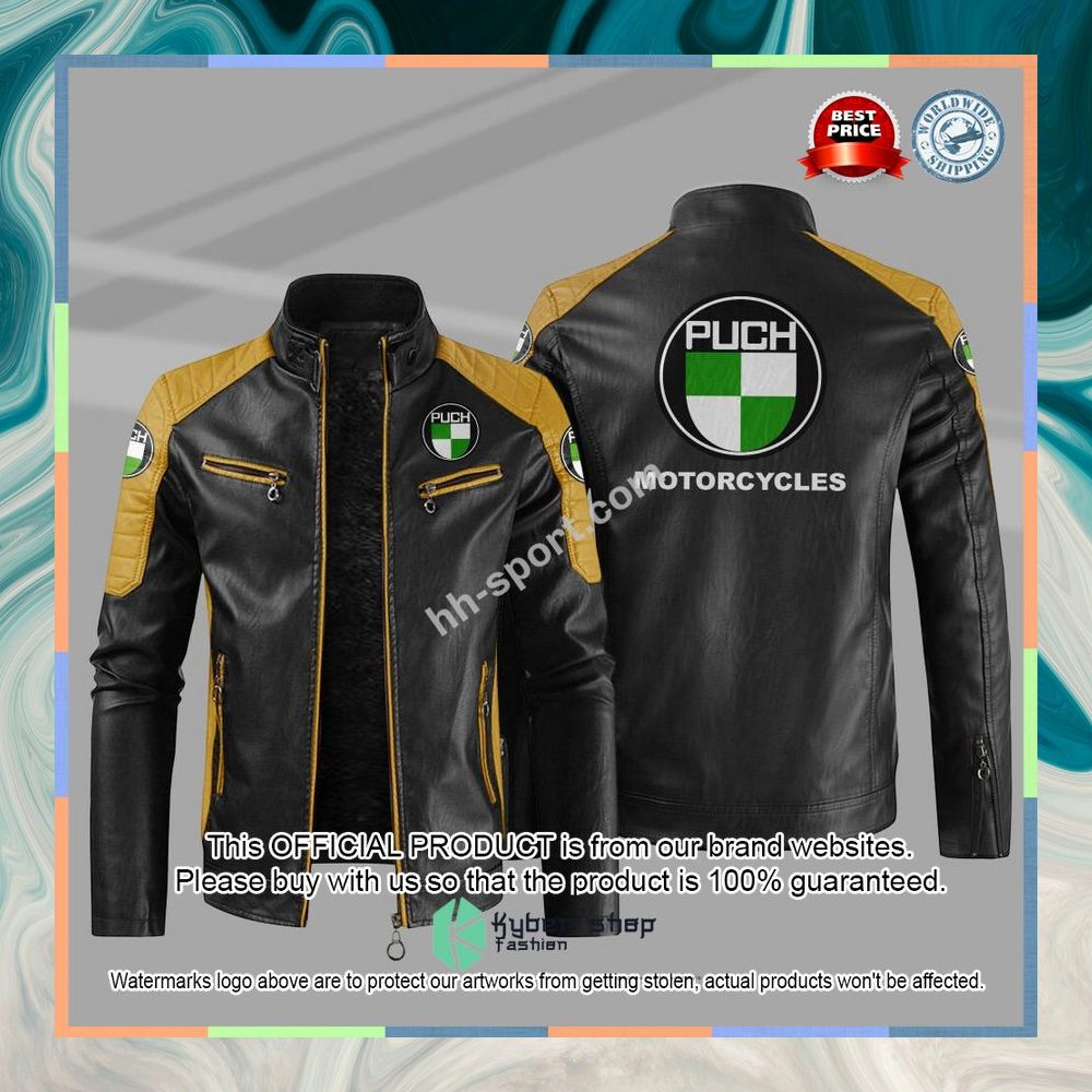 PUCH Motorcycles Motor Leather Jacket 11 PUCH Motorcycles Motor Leather Jacket word3