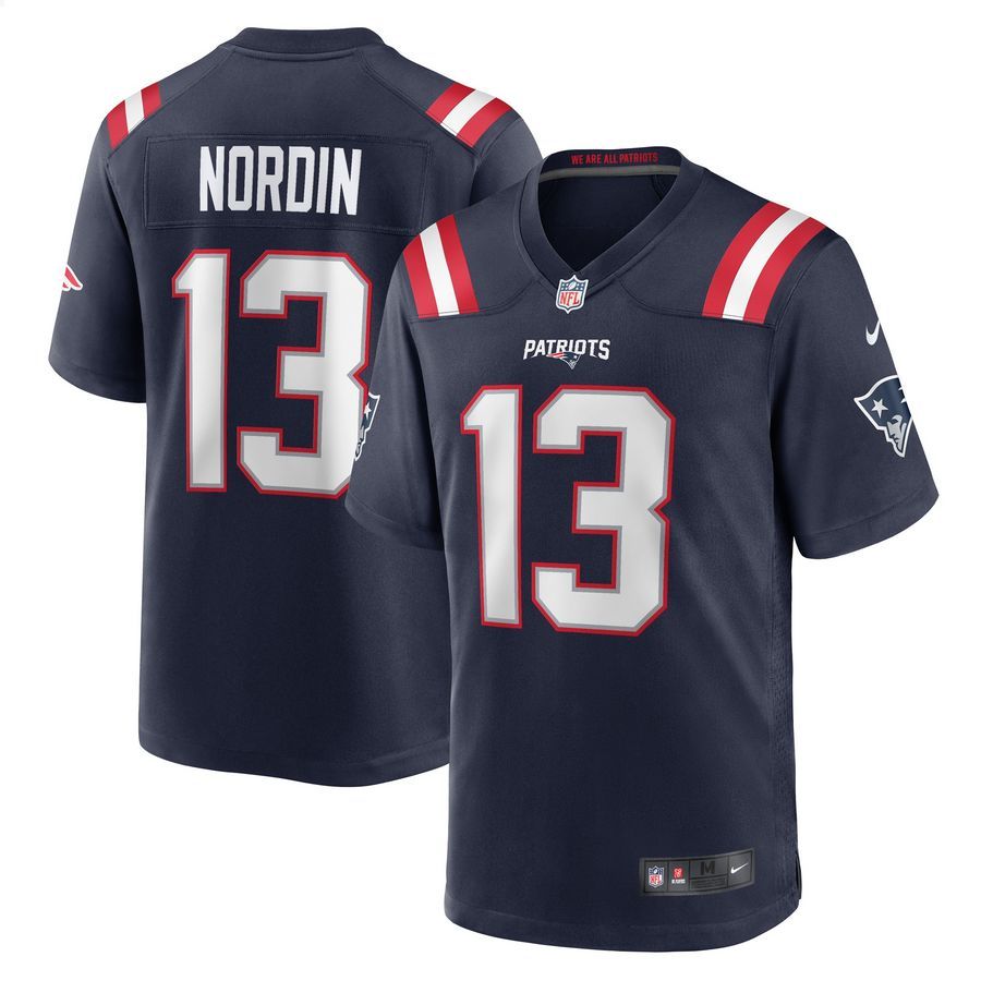 Quinn Nordin New England Patriots Navy Football Jersey 4 Quinn Nordin New England Patriots Navy Football Jersey word1